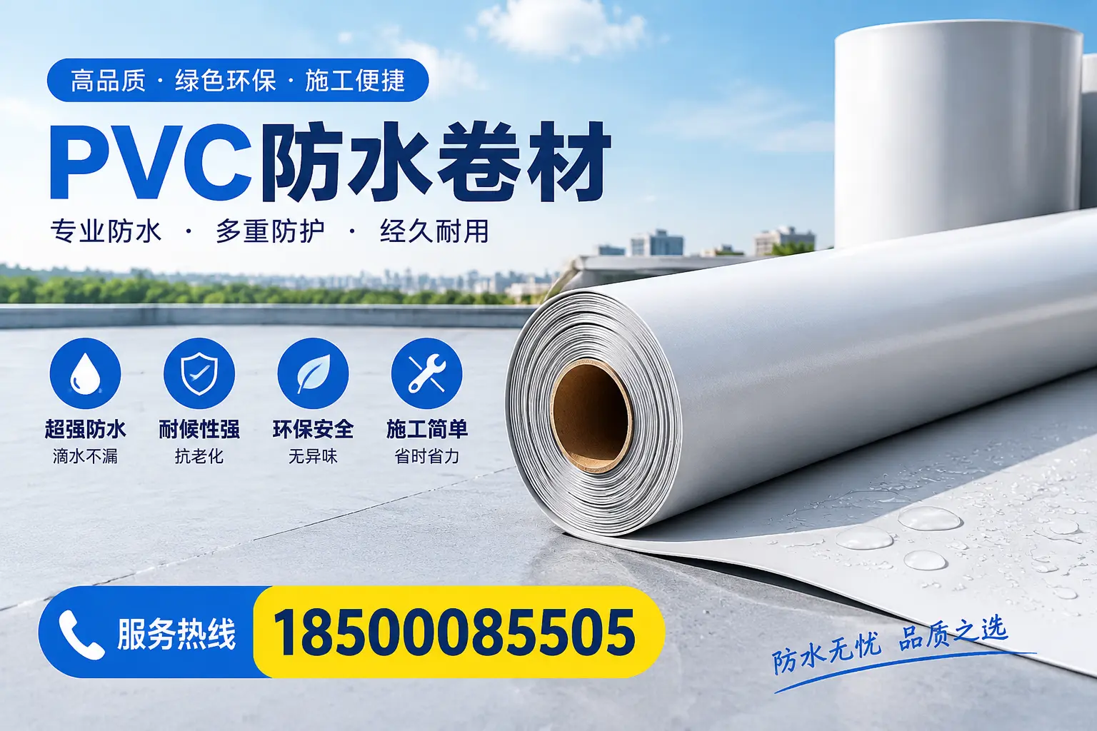 选用PVC防水卷材时需要避开的常见误区,特别是在绥化